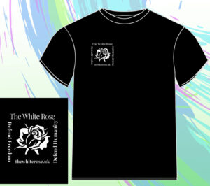 White Rose UK T-Shirt Black